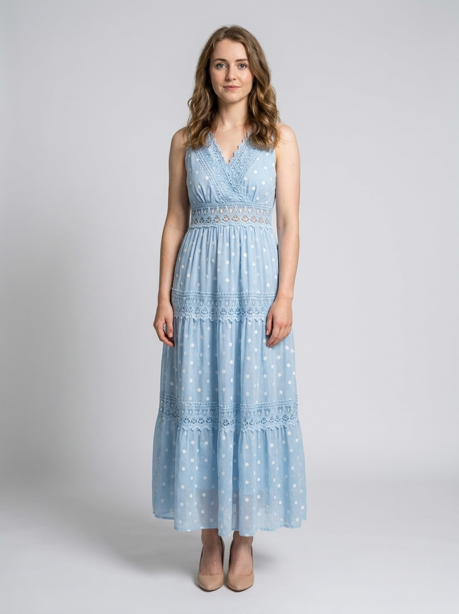 Midi dress designed for weekend outings