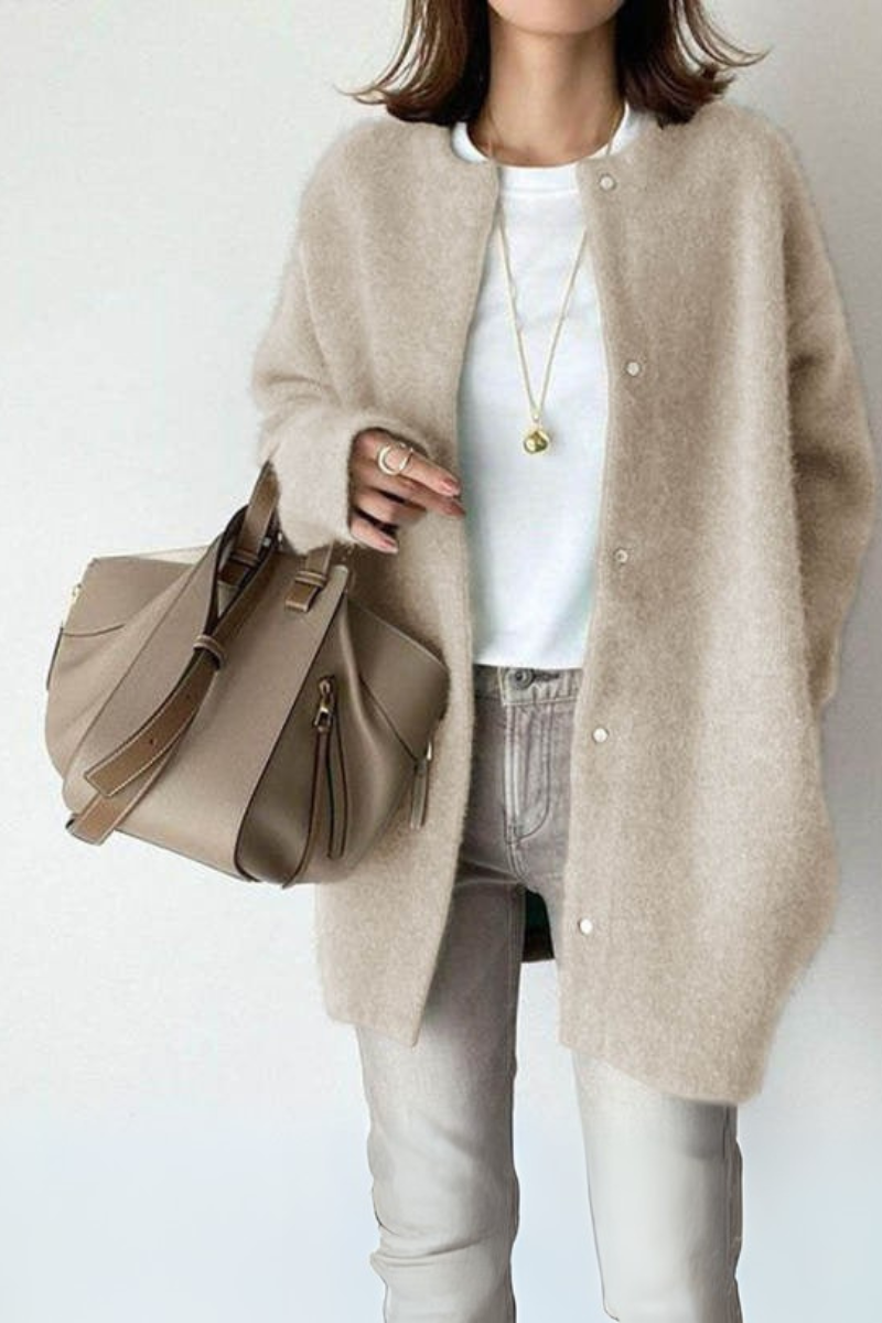 Cardigan Femme Laine Luxe & Coupe Décontractée