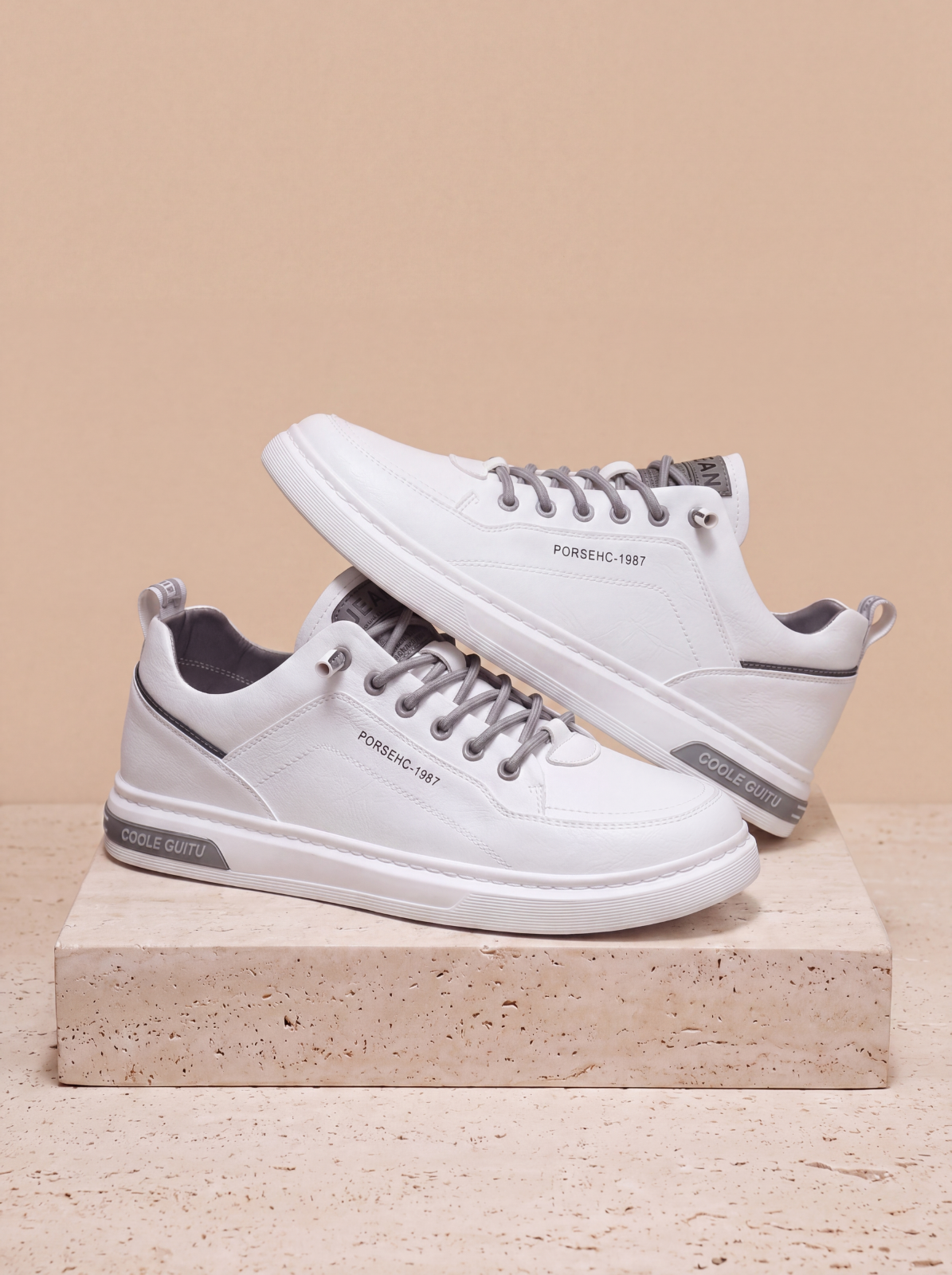 Men's low-top casual trainers