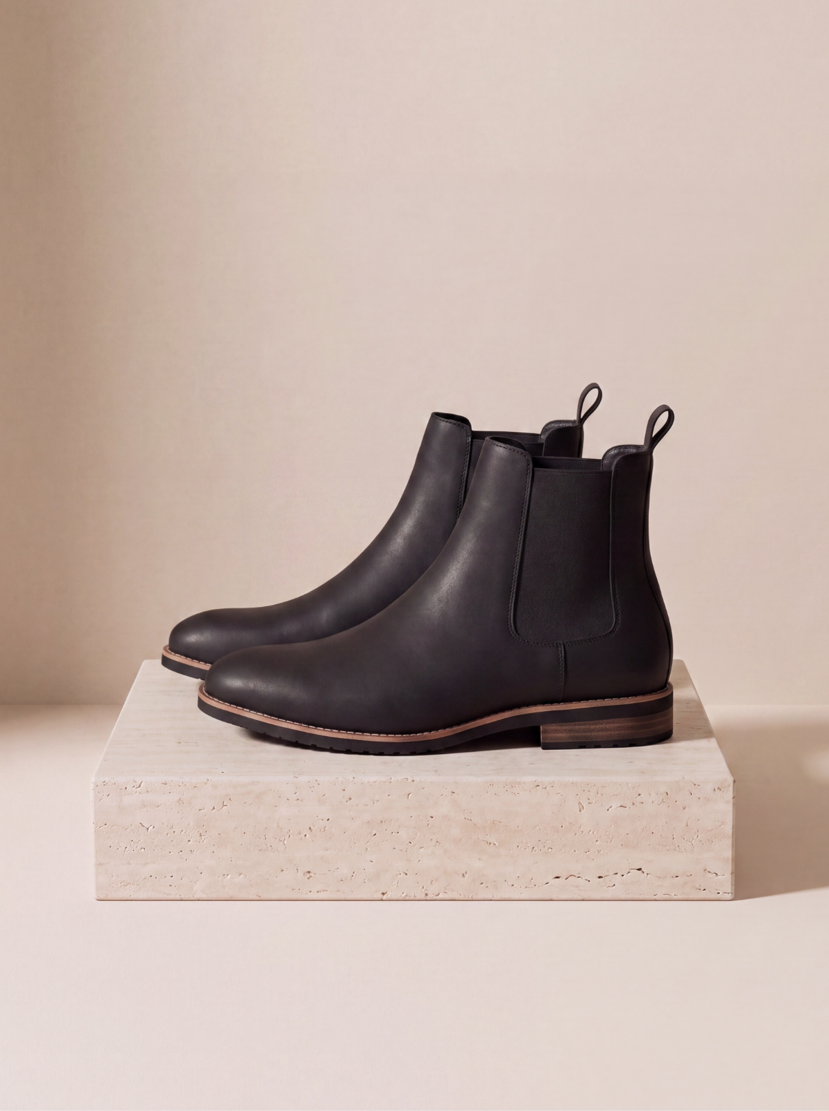 Men's suede Chelsea ankle boots