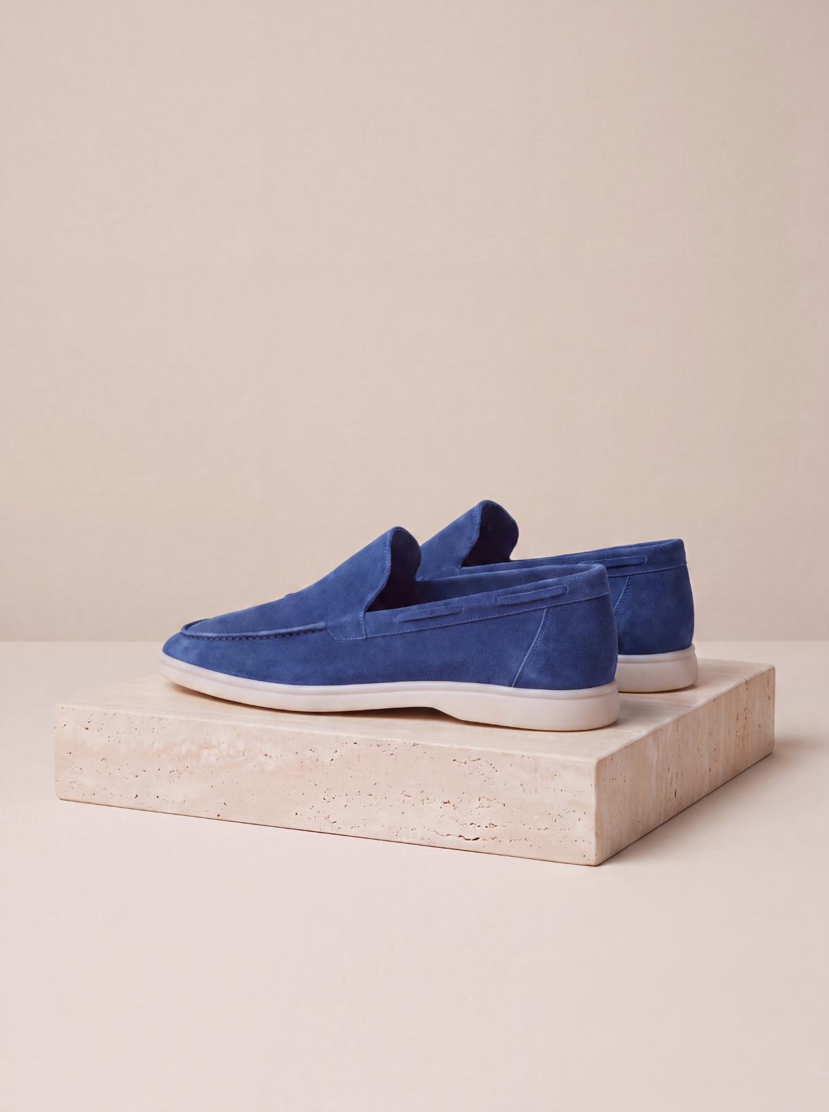 Men's suede loafers