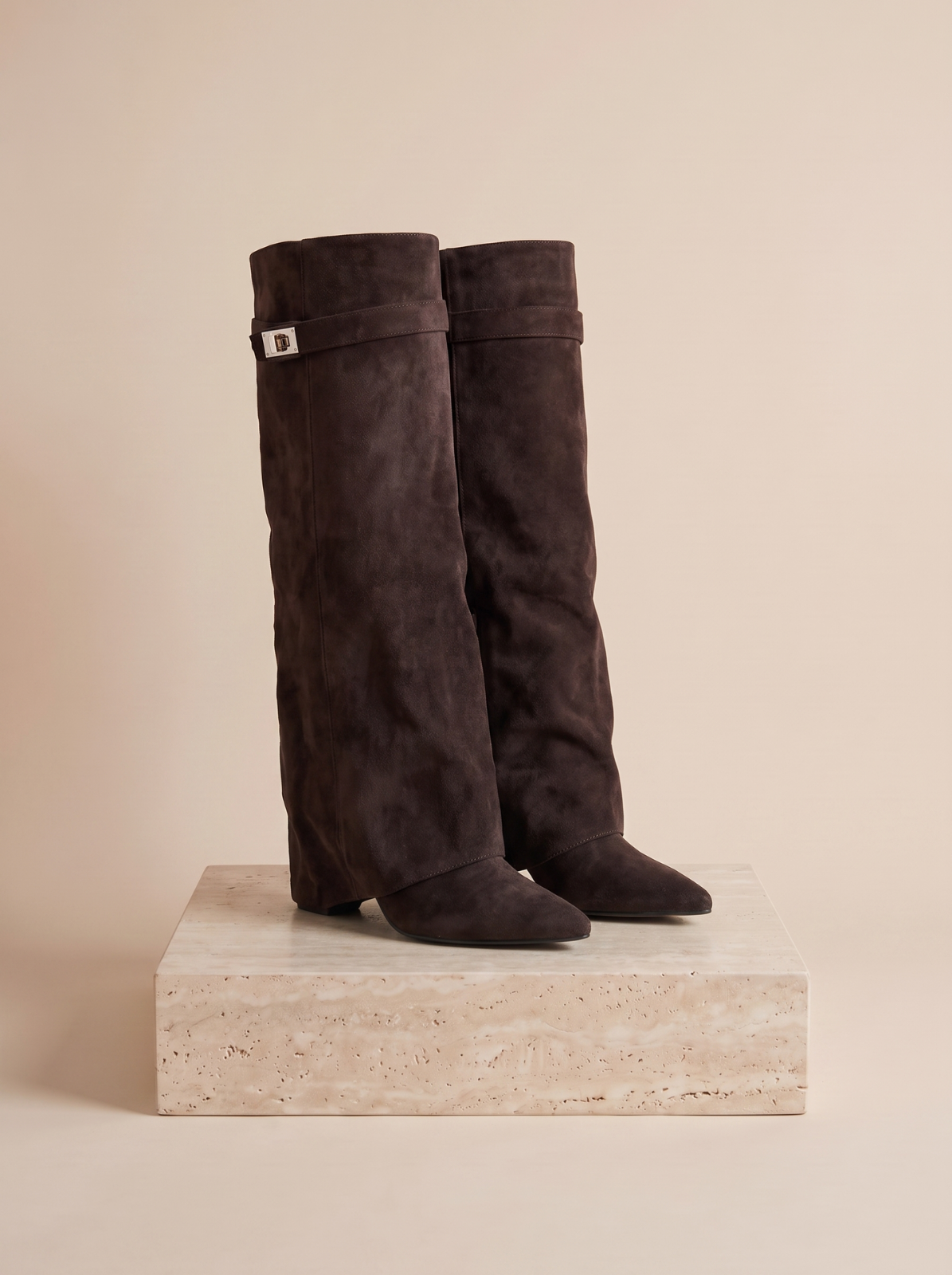 High cut boots for women