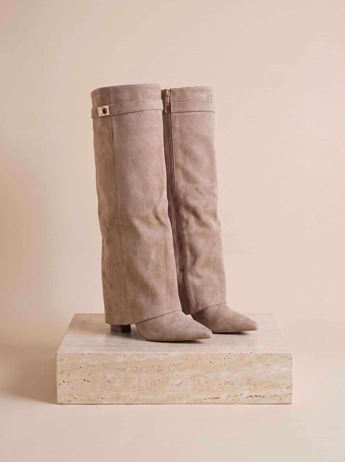 Suede boots for women