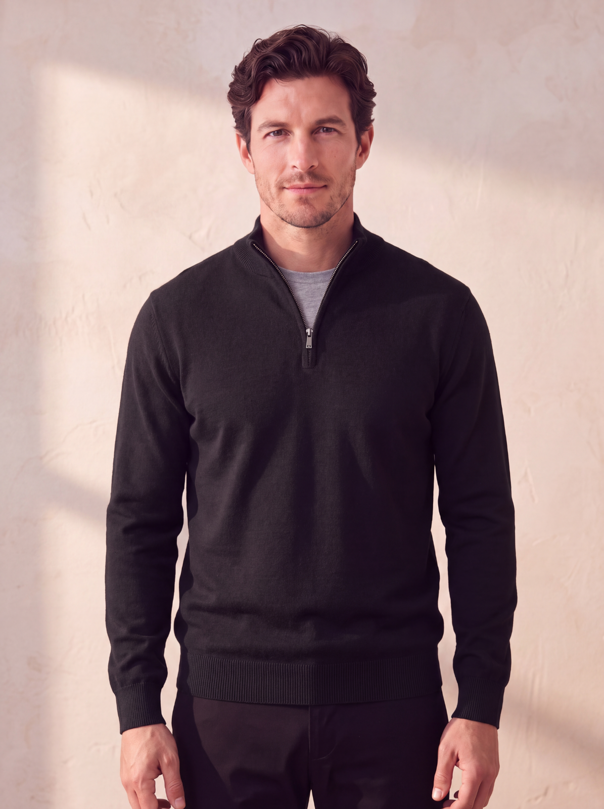 Men's wool blend sweater