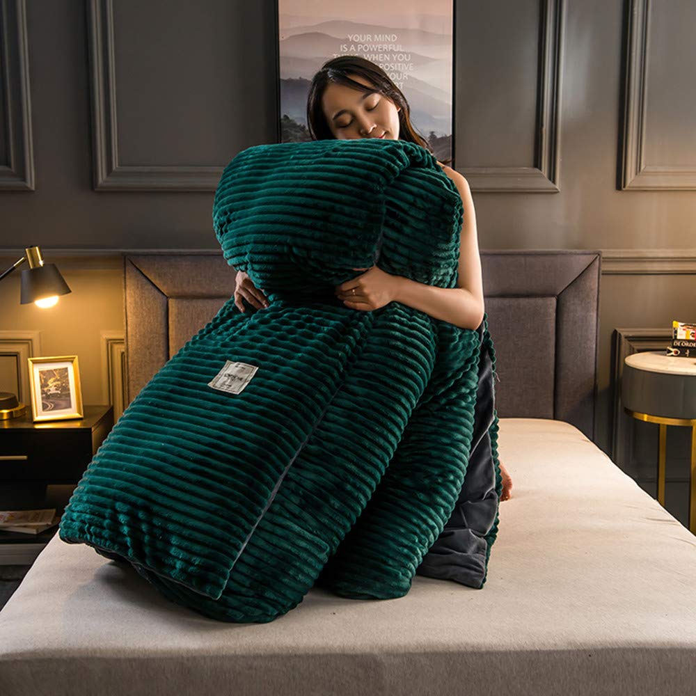 Plaid Réversible en Côtelé