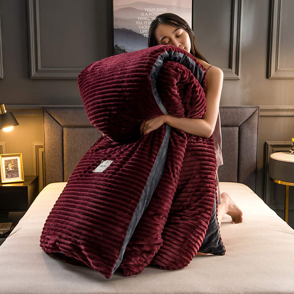 Plaid Réversible en Côtelé
