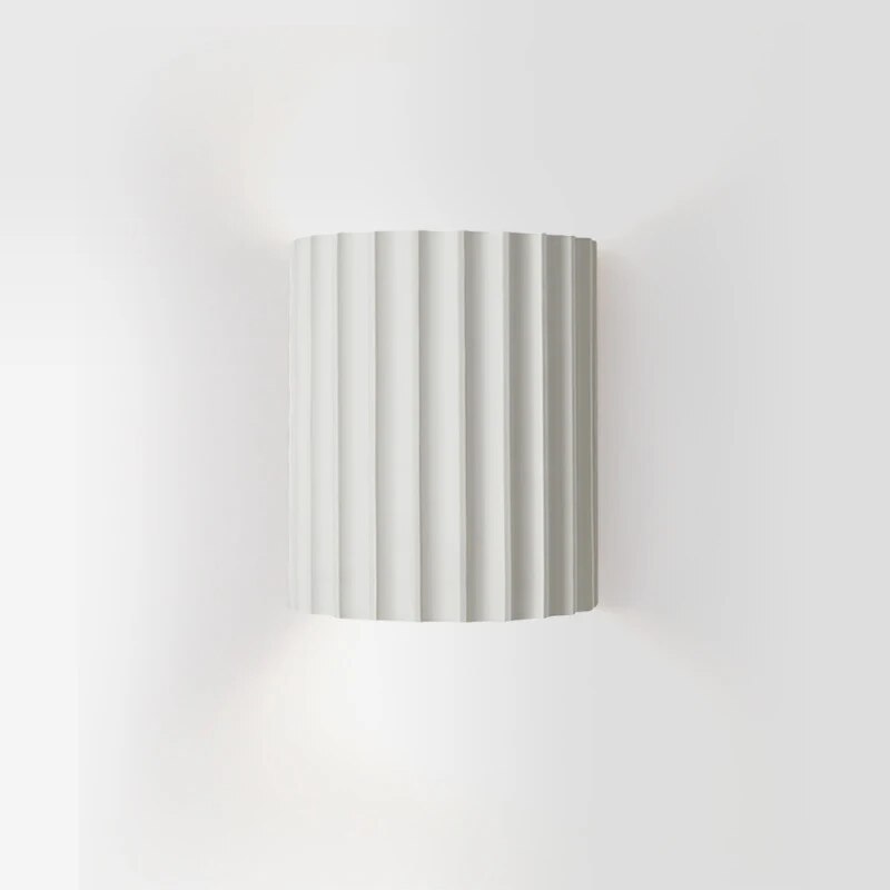 Applique Murale Cylindrique Striée
