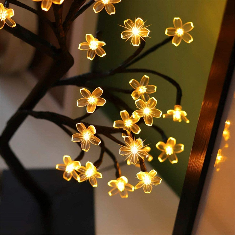 Lampe Arbre à Fleurs LED