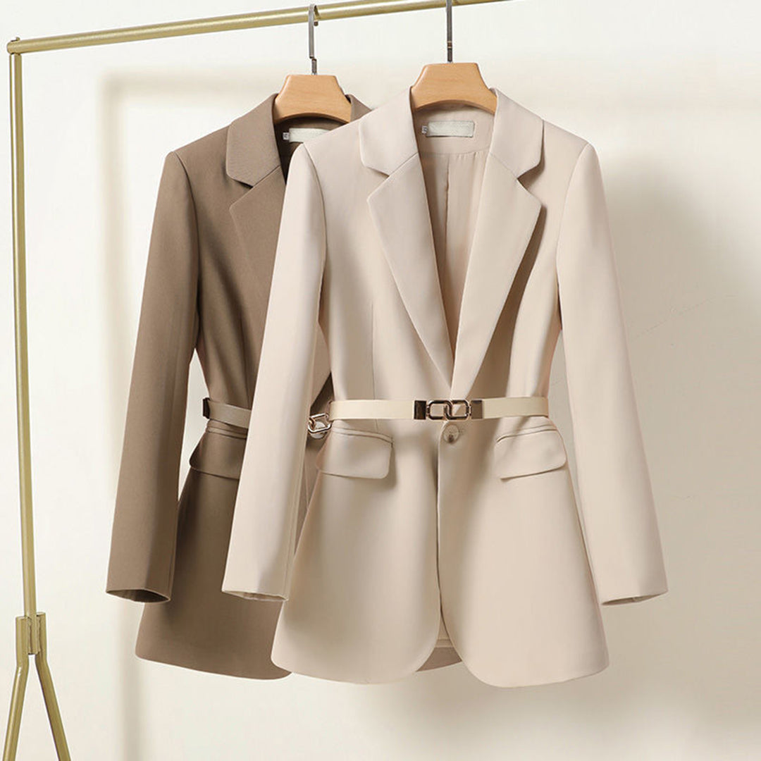 Blazer Ceinturé Structuré Femme