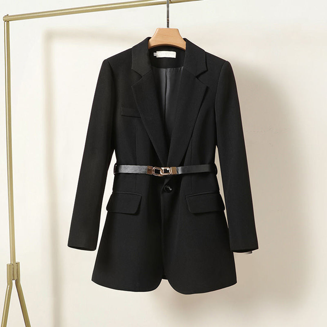 Blazer Ceinturé Structuré Femme
