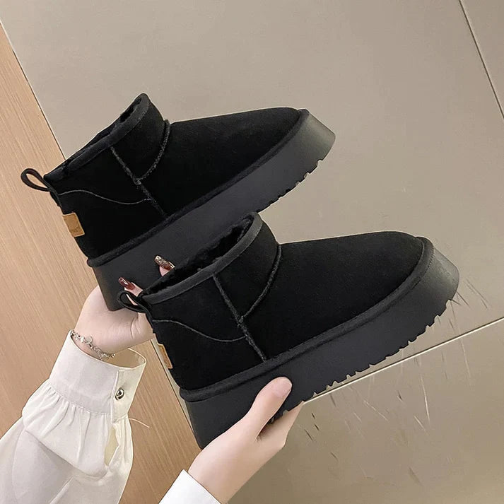 Bottines à Semelle Plateforme Femme