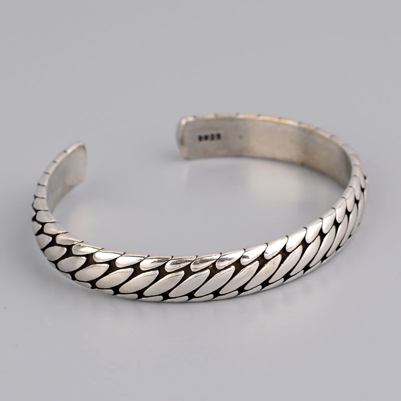 Bracelet en Argent Design Urbain Unisexe