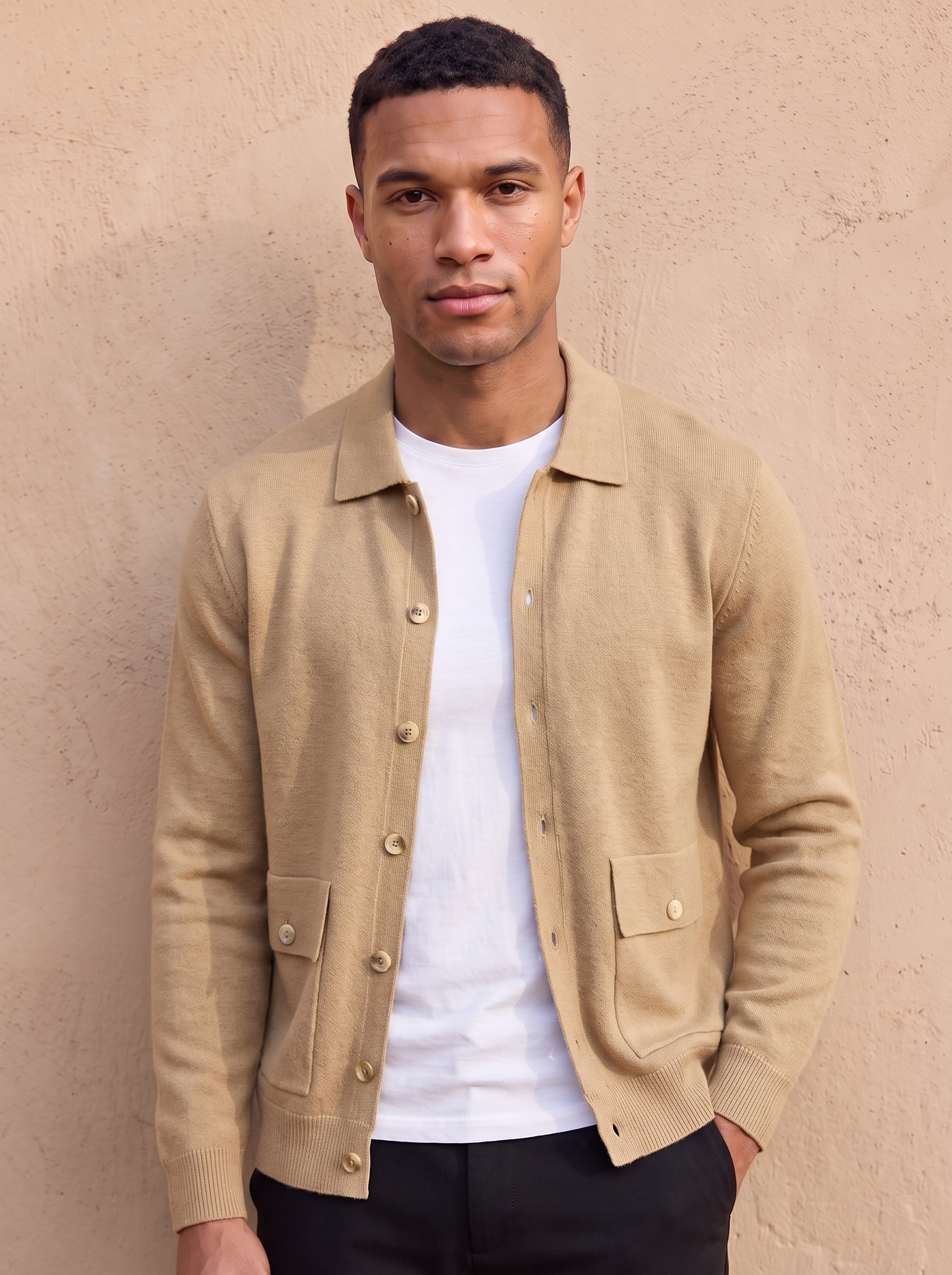 Men's cashmere jacket