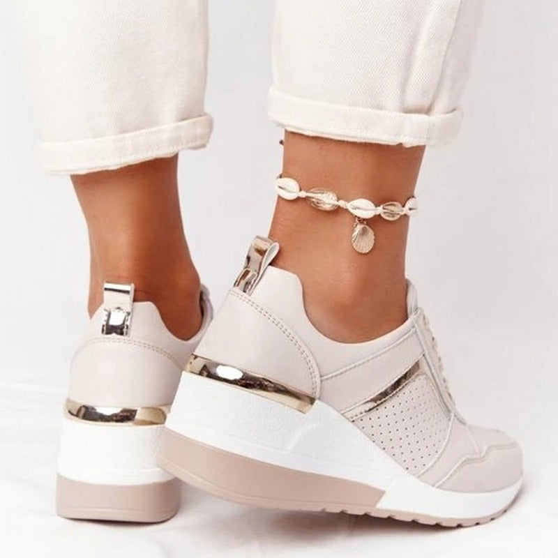 Baskets compensées pour Femme