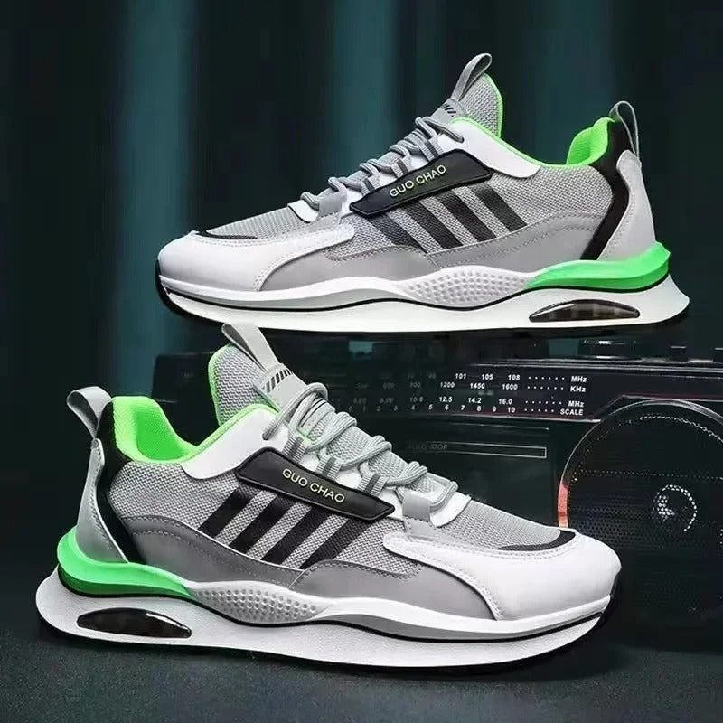 Baskets de Sport Légères à Lacets Homme