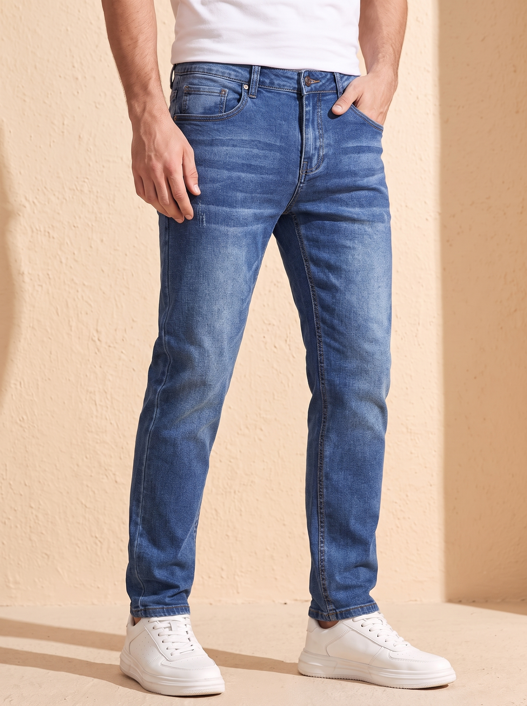 Men's stretch denim jeans