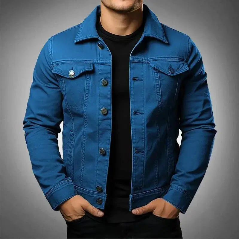 Veste Structurée en Jean Homme