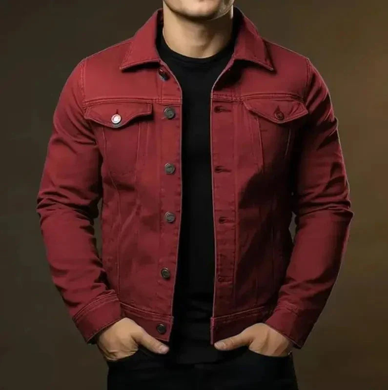 Veste Structurée en Jean Homme