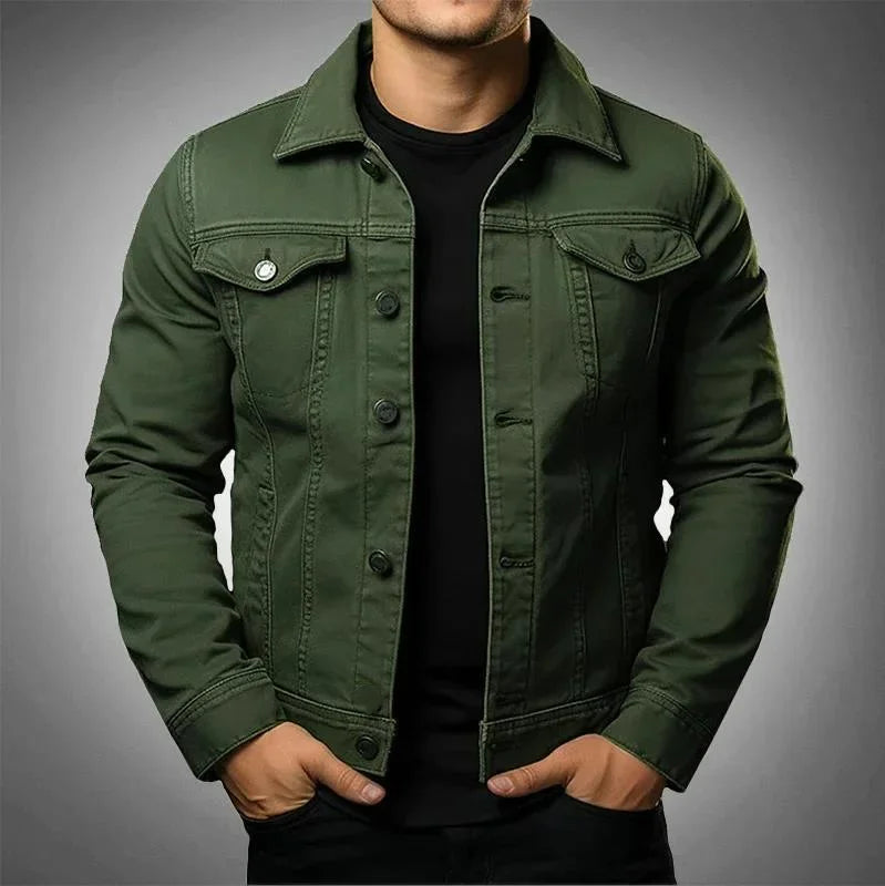 Veste Structurée en Jean Homme