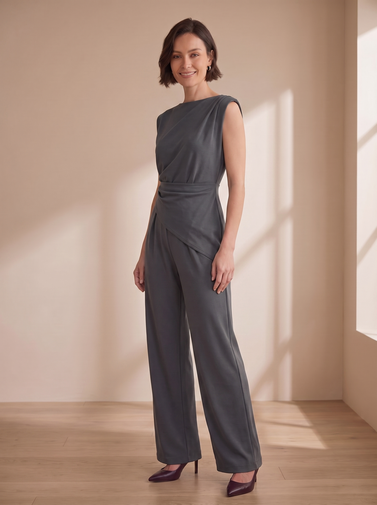 Wide leg set women