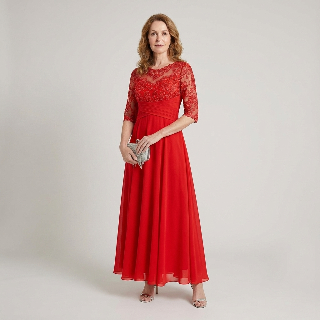 Women's formal dress designed for weddings, evening parties and special celebrations
