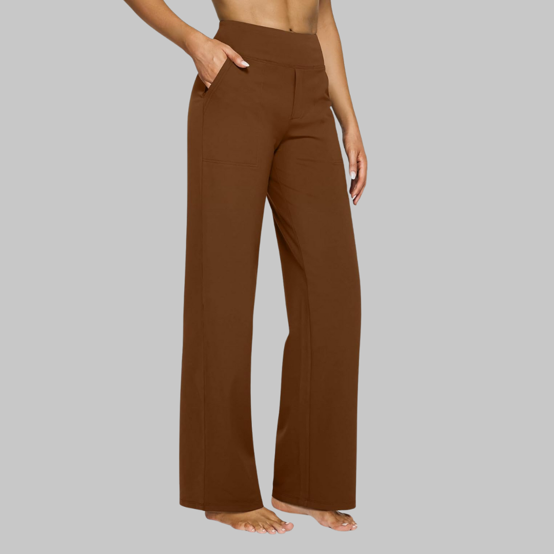 Women's workout trousers suitable for yoga practice and casual active lifestyles