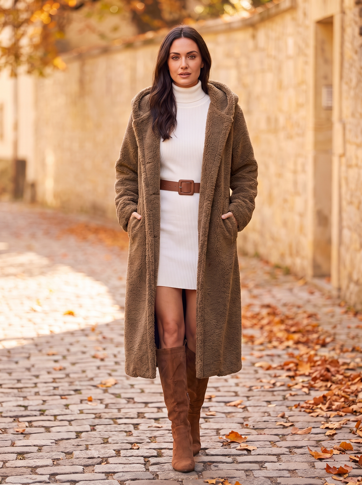 Women's smart casual long coat