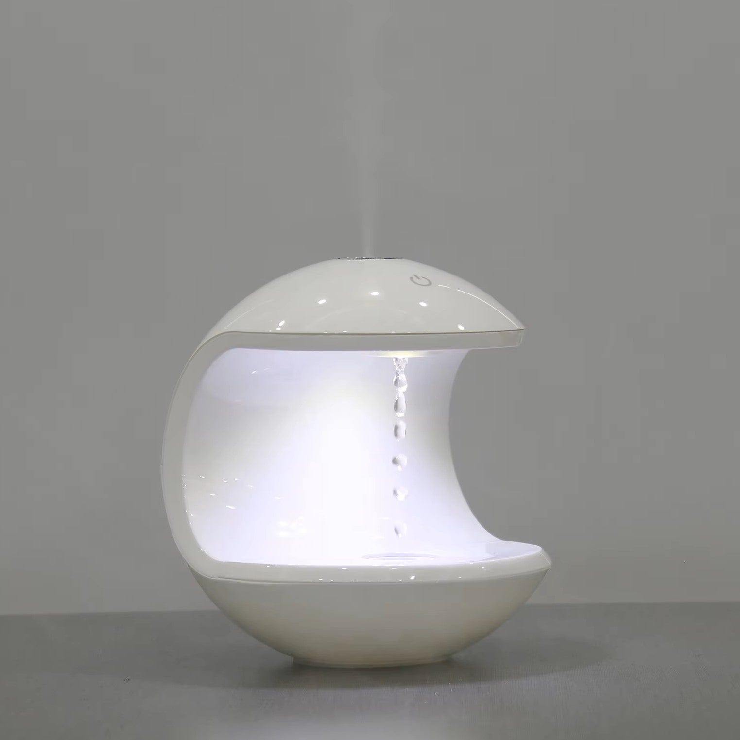 Humidificateur Ultrasonique à Goutte d’Eau en Lévitation avec Lumière LED