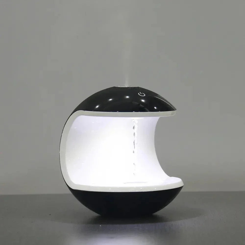 Humidificateur Ultrasonique à Goutte d’Eau en Lévitation avec Lumière LED
