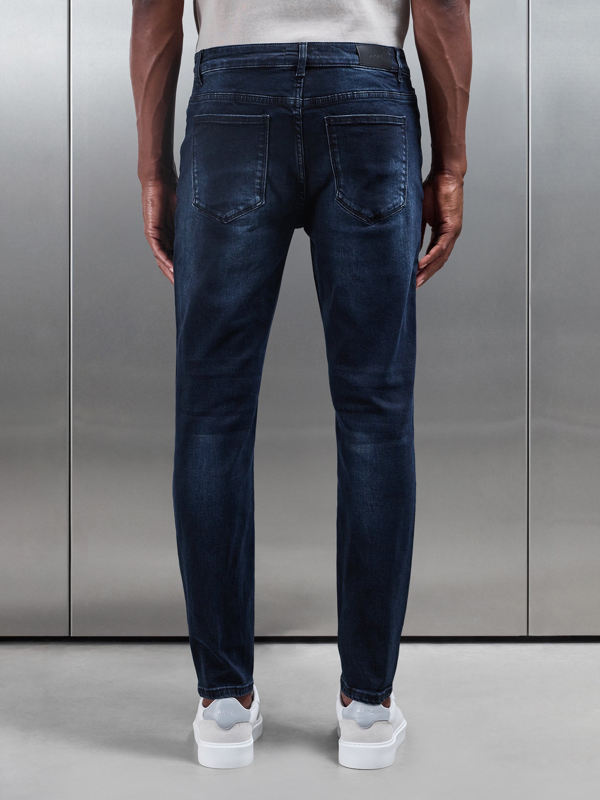 Jean Slim Fit Bleu de Minuit pour Homme