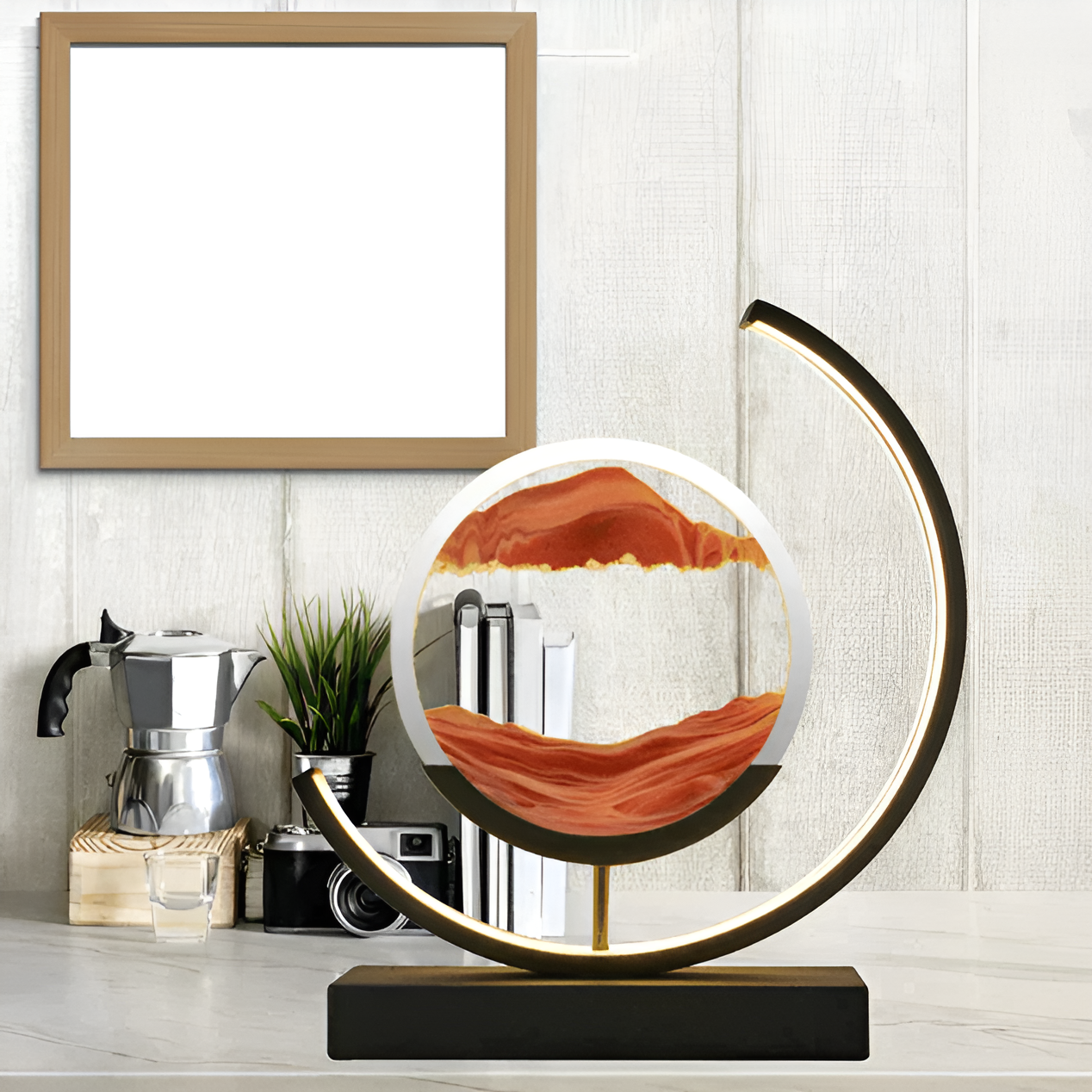 Lampe Métal LED Décorative Luminaire Pour Salon