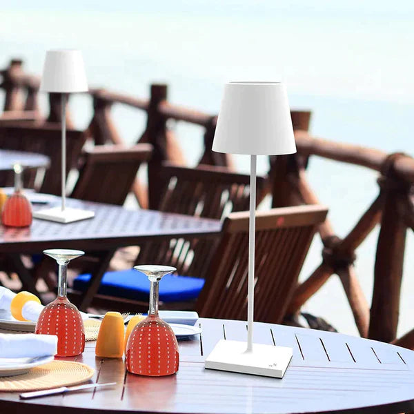 Lampe Métallique Sans Fil Rechargeable LED