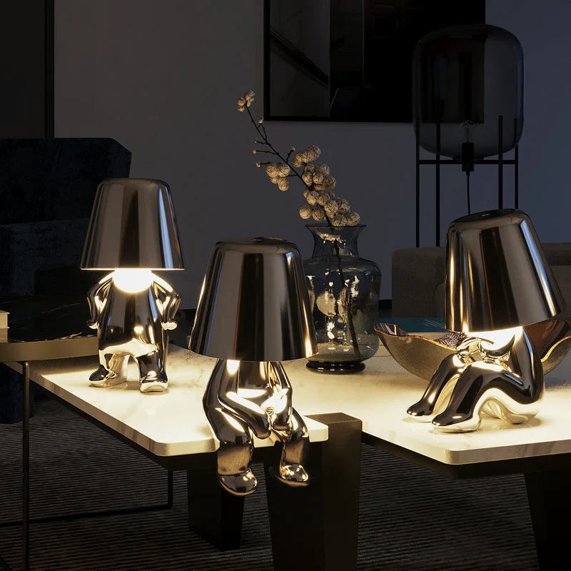 Lampe de Table Ludique à Intensité Réglable