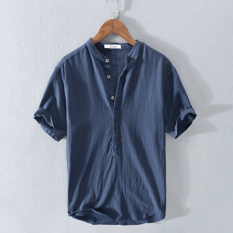 Linen shirt for weekend outings and leisure