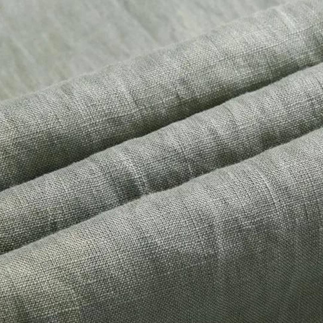 Oversized linen trousers for warm-weather wear