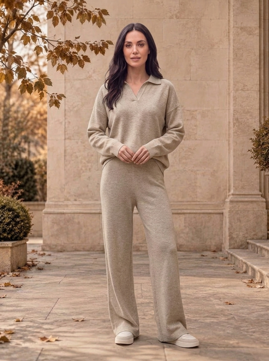 Women's oversized two piece lounge outfit