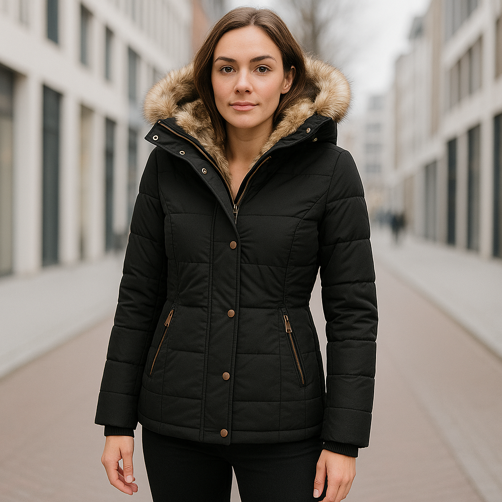 Padded Jacket Fitted Style Women - 4
