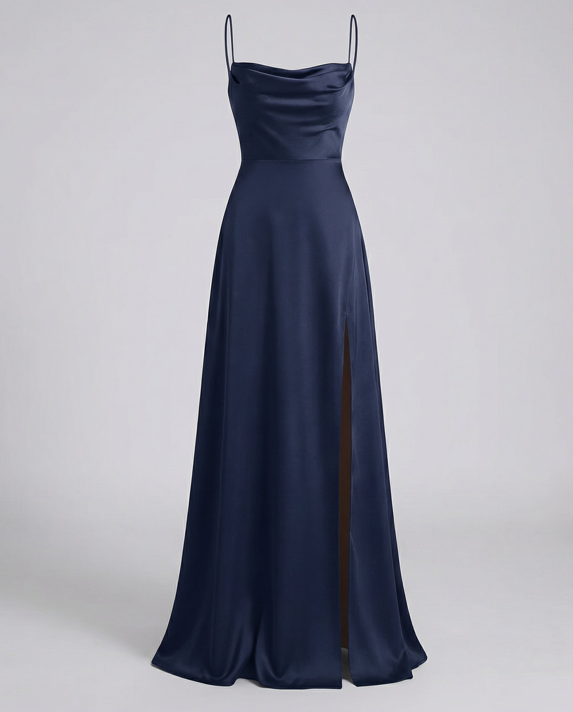 Cowl neck dress with a flattering fit