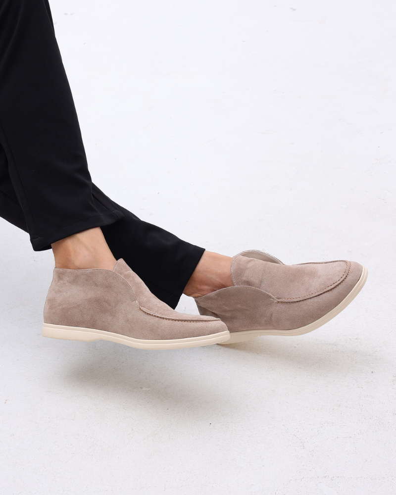 Chaussures en Daim Montantes à la Cheville Homme