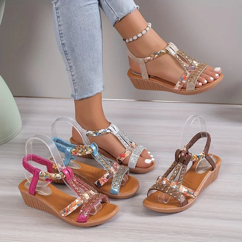 Casual sandals designed for weekend outings