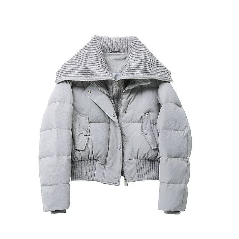 Padded Puffer Jacket Oversized Fit Women 3