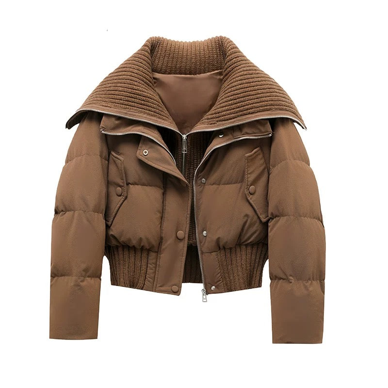 Padded Puffer Jacket Oversized Fit Women 4