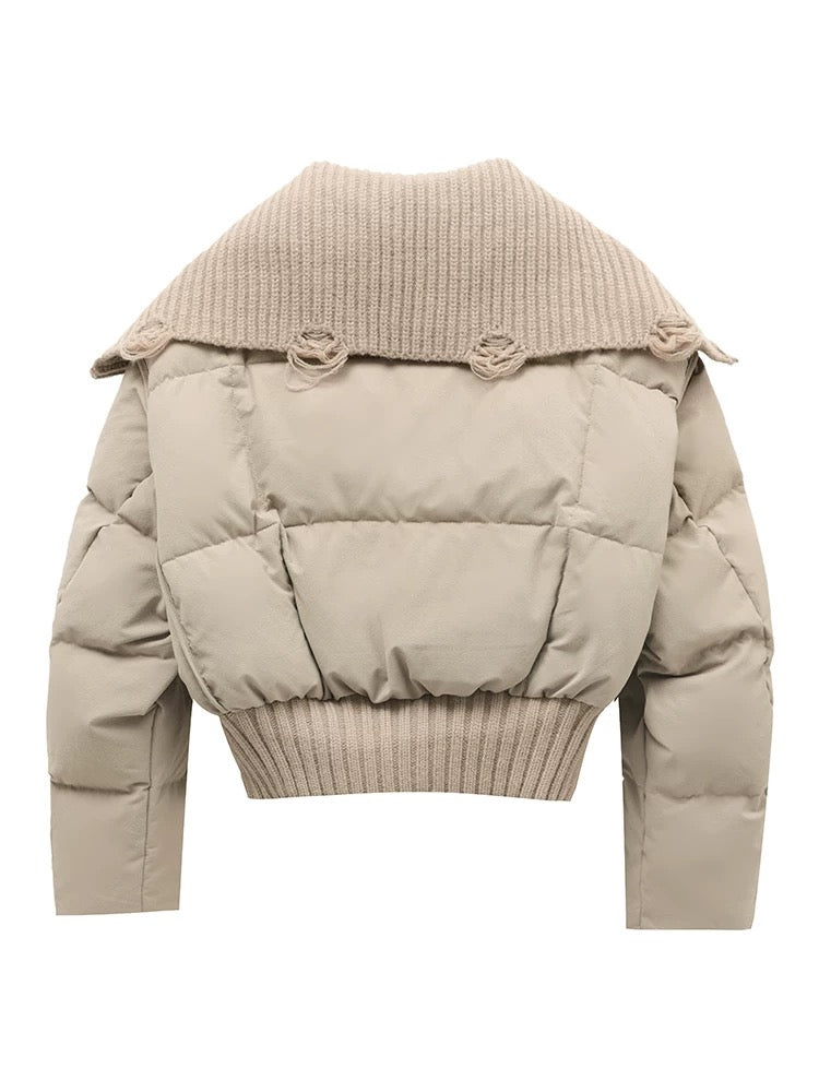 Padded Puffer Jacket Oversized Fit Women 6