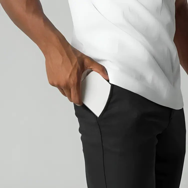 Pantalon ajusté homme