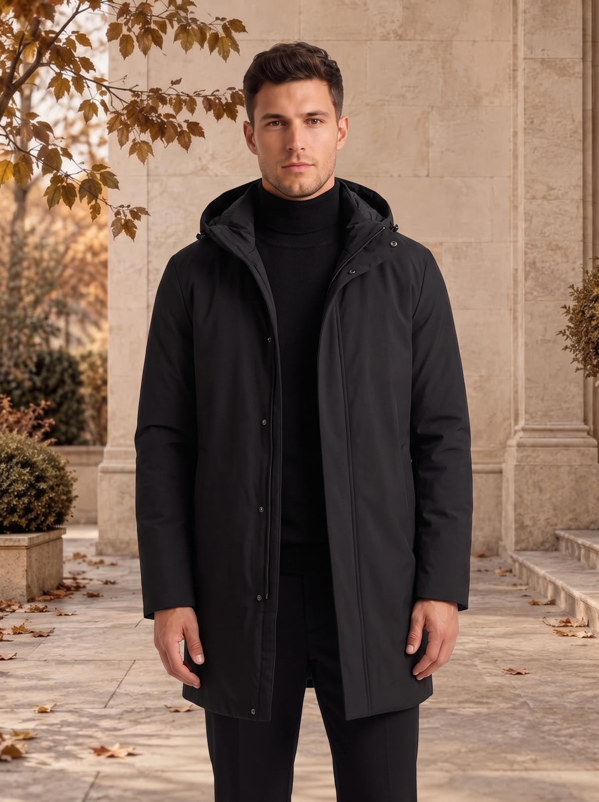 Softshell Parka Insulated Men