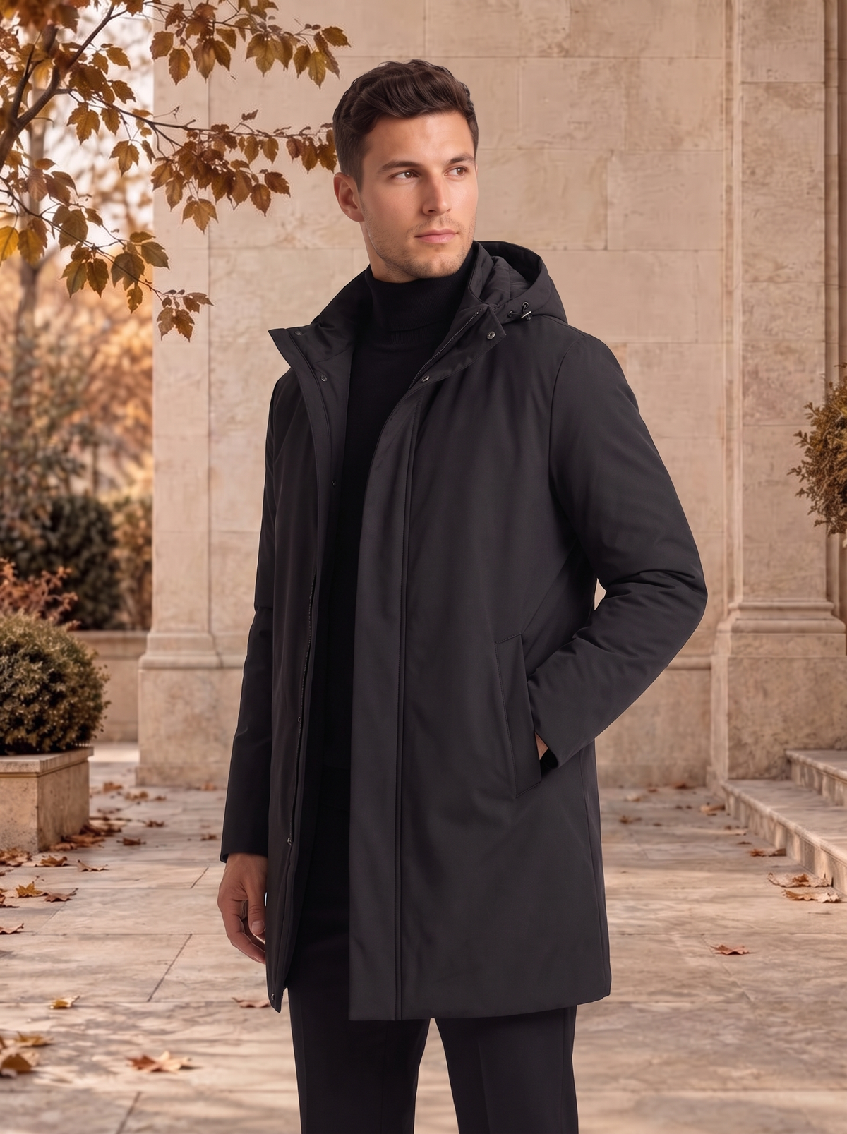 Softshell Parka Insulated Men