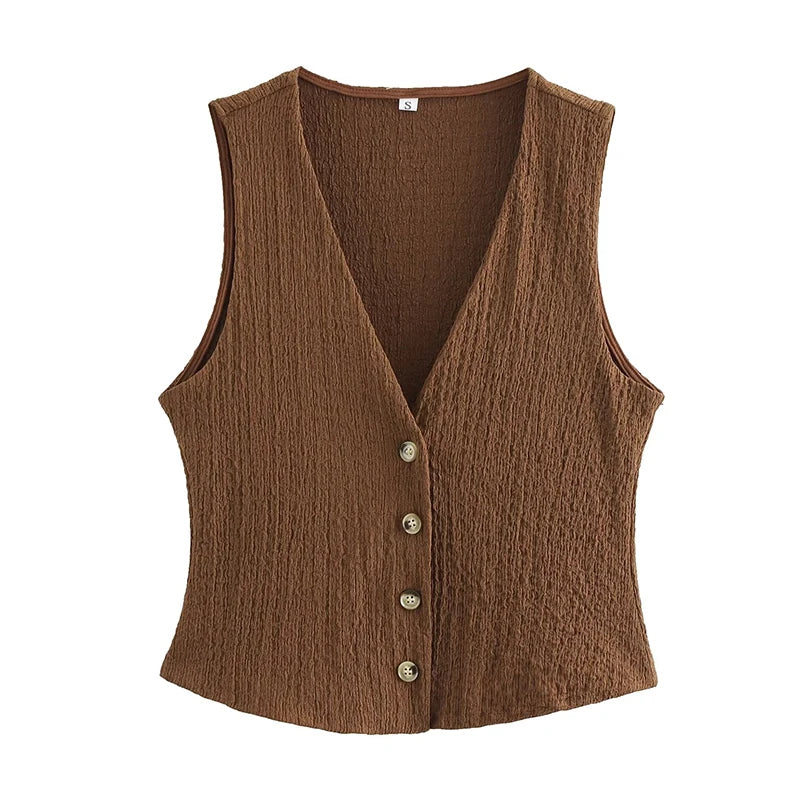 Women's matching summer outfit with coordinated styling