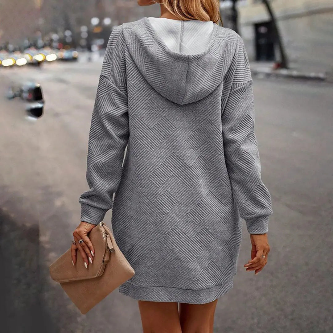 Robe Sweat à Capuche Femme