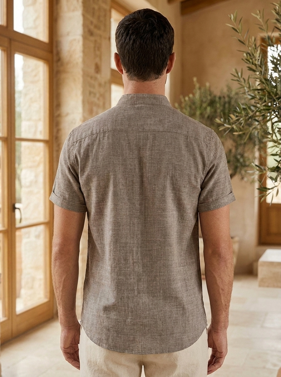 Casual cotton shirt for everyday styling