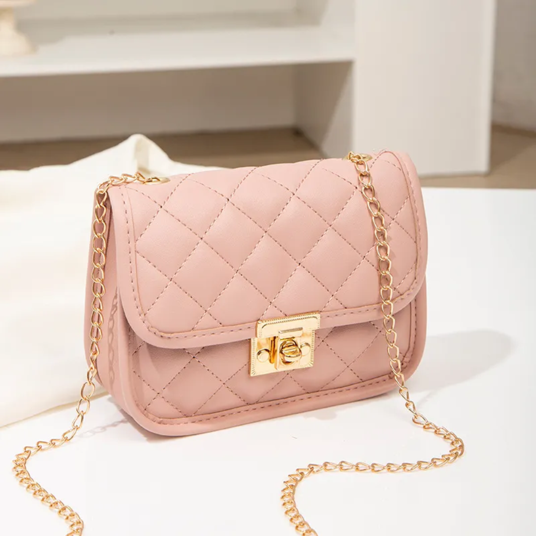Mini Sac Matelassé à Chaîne Femme